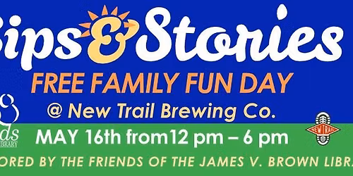Sips & Stories Free Family Fun Day