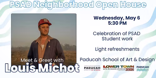 Kick Off LTAMF: Student Art, Music & Meet Louis Michot
