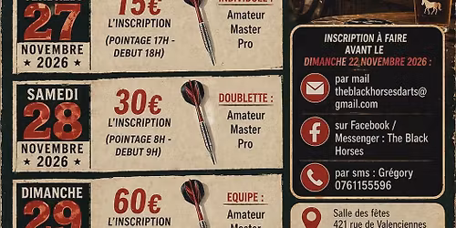 Open des Black Horses Darts 