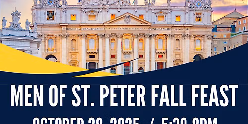 Men of St. Peter Fall Feast