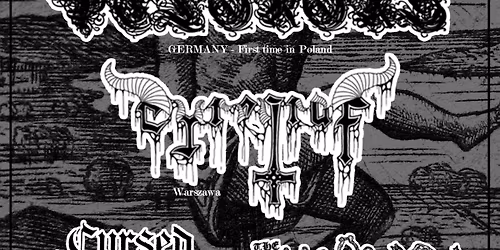 Chaos Revelations | Warszawa \u2014 Pelorous (Ger), Cyrograf, Cursed Darkness, The Chained