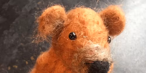 Needle Felting Workshop - Bee Happy Bear!
