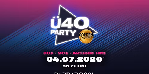 Golden Beats \u2013 die gro\u00dfe \u00dc40 Party in Aachen \u2728
