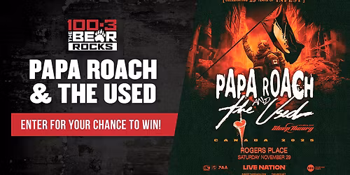 Papa Roach with The Used