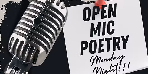 OPEN MIC Poetry for grownups