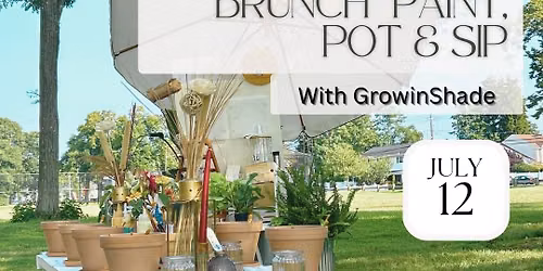 Brunch Paint,Pot & Sip July-12