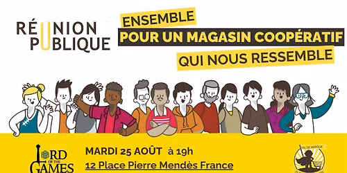 R\u00e9union Publique - Ton Supermarch\u00e9 coop\u00e9ratif arrive \u00e0 Wasquehal