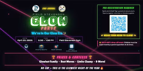Field Stevenson Glow Party