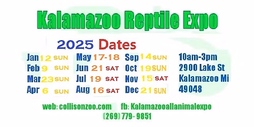 Kalamazoo Exotic pet expo 