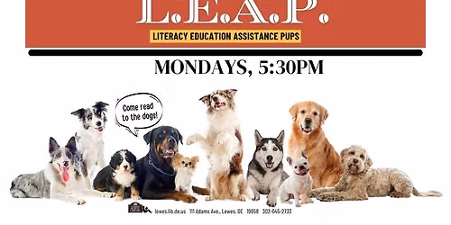 L.E.A.P. - Read to the Dogs!