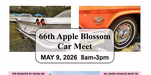 66th Annual Apple Blossom Antique Car Meet