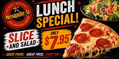 DAILY LUNCH SPECIAL ! 