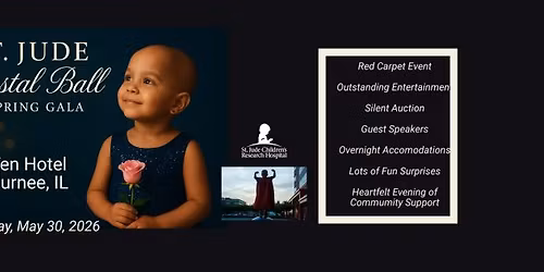 St. Jude Crystal Ball Spring Gala at Ten Hotel in Gurnee