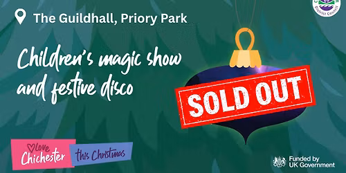Children's magic show and festive disco