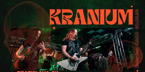 Kranium Live at \u017dal\u00e1r | support: Me against all
