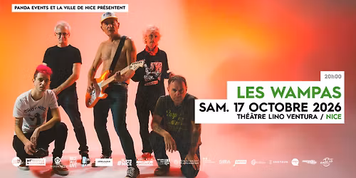 LES WAMPAS \/\/ SAM. 17 OCTOBRE 2026 \/\/ TH\u00c9\u00c2TRE LINO VENTURA 