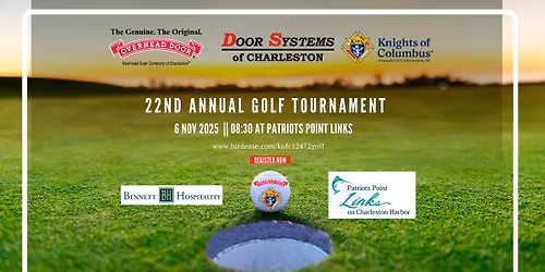 Knights of Columbus Council 12472 22nd Annual Golf Tournament