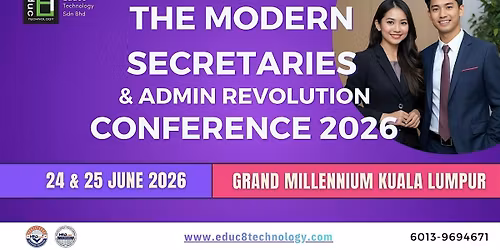 (HRDC Claimable) Modern Secretaries and Administrators Conference 2025