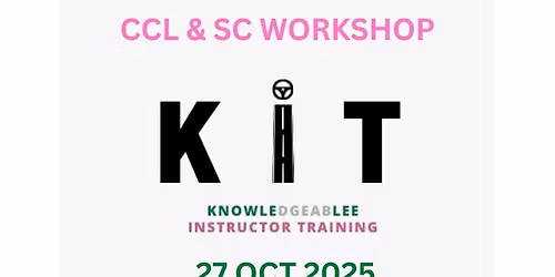 Northampton CCL & SC Workshop