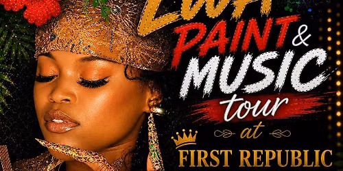 Paint and Music - Lwa tour - at First Republic lounge