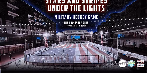 Stars and Stripes Under The Lights