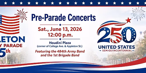 Pre-Parade Concerts — Houdini Plaza