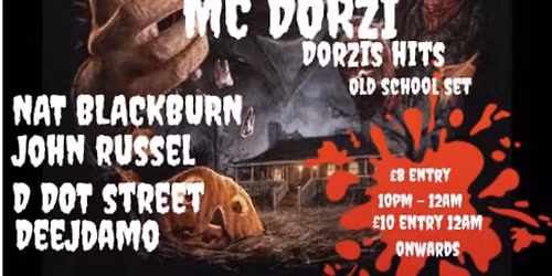 Space club Halloween!! Featuring Mc dorzi, John Russel and more!