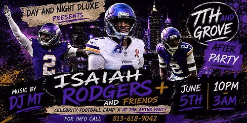 Isaiah Rodgers and Friends Celebrity After  Party