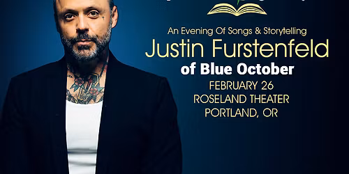 Justin Furstenfeld of Blue October (21+)
