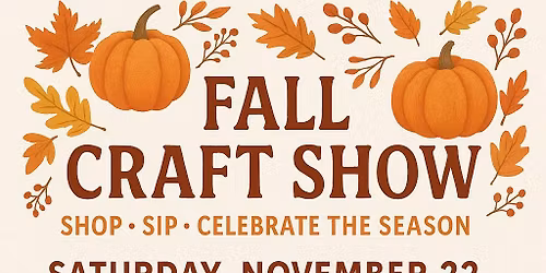 Fall CRAFT SHOW 