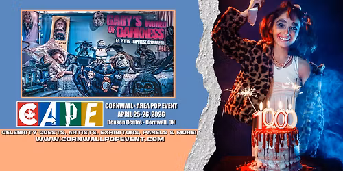 Gaby\u2019s World of Darkness at Cornwall & Area Pop Event (CAPE) 2026