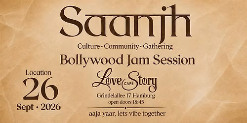 Saanjh \u2013 Bollywood Jam Session | Music, Culture & Community