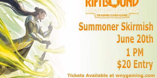Saturday Afternoon Summoner Skirmish