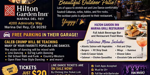 Line Dancing  with Itching To Dance\u00ae, Caleb Crump & Friends-Sat June27,2026