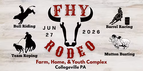FHY Rodeo featuring Redeye Rodeo - Bull Riding, Barrel Racing, Team Roping, & Mutton Busting!