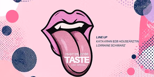TASTE - AFTERPRIDE \ud83c\udf08 Kata Kran \u00b7 House\u00e4rztin \u00b7 Lorraine Schwarz