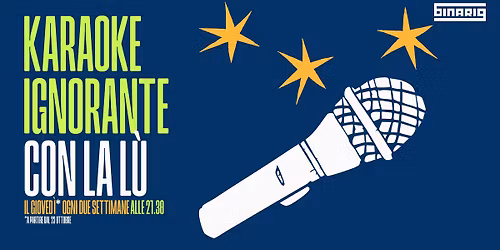 Karaoke ignorante con la L\u00f9 | BINARIO69