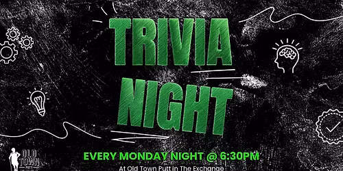 Weekly Monday Night Trivia