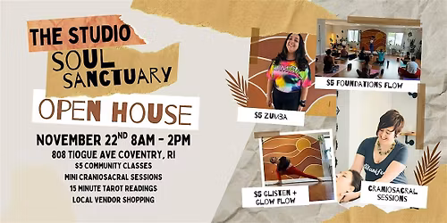 Soul Sanctuary \u00d7 The Studio: Open House