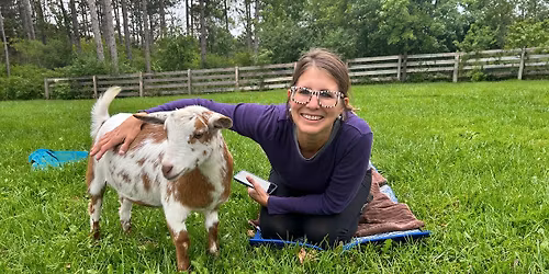 Goat Yoga at Old World