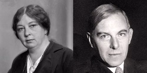 Sigrid Undset og Ronald Fangen
