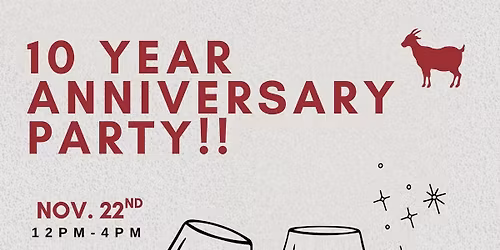 CELEBRATE 10 YEARS OFF THE GRID