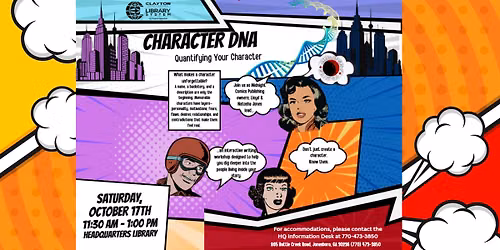 Character DNA: Quantifying Your Character