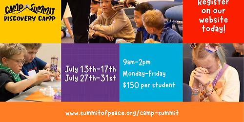 Camp Summit - July 27-31