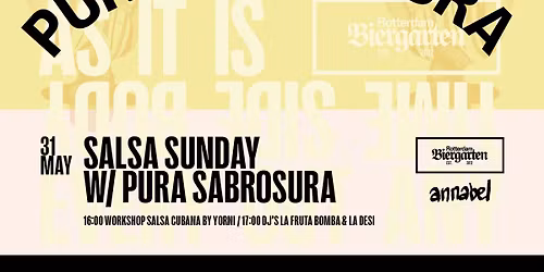 Sabrosura Sundays | Pura Sabrosura x Annabel x Biergarten