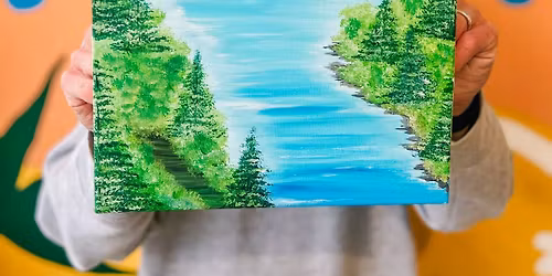 Bob Ross Paint Along - Parent & Child Workshop (Sunday 31st May | 1pm to 3pm)