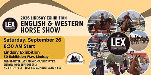 Lindsay Exhibition English & Western Horse Show