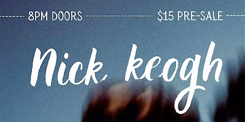 Nick Keogh Cementing Single Launch