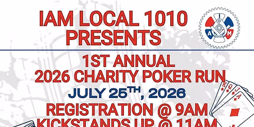 IAM 1st Annual Poker Run