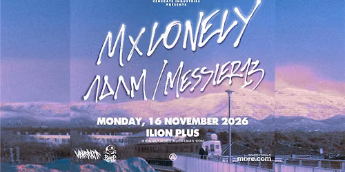 MX Lonely (USA) + \u039b\u0394\u039b\u039c + Messier 13 live @ ILION Plus \u2605 16.11.26